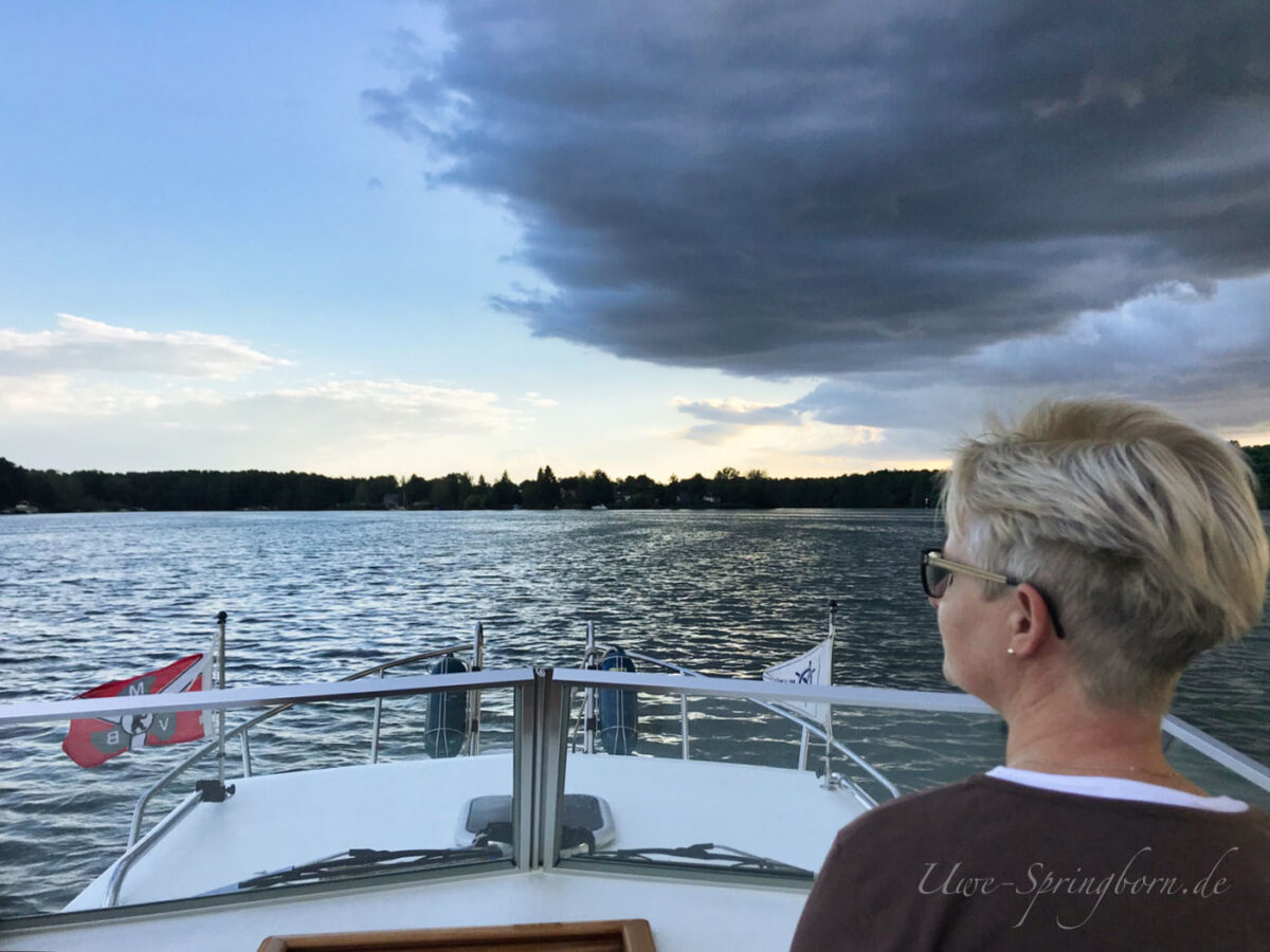 Bootsfahrt über Krossinsee